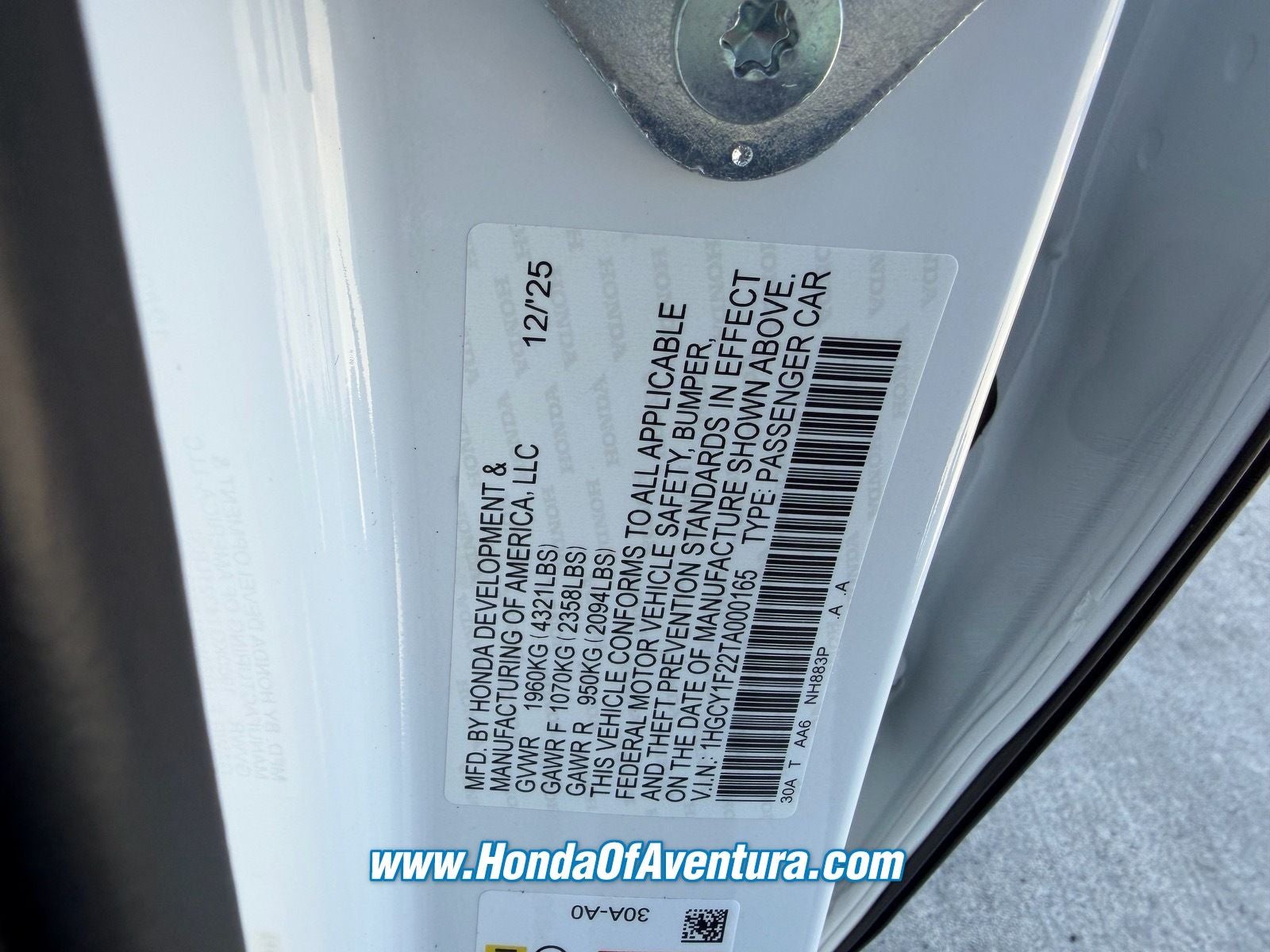 2026 Honda Accord LX