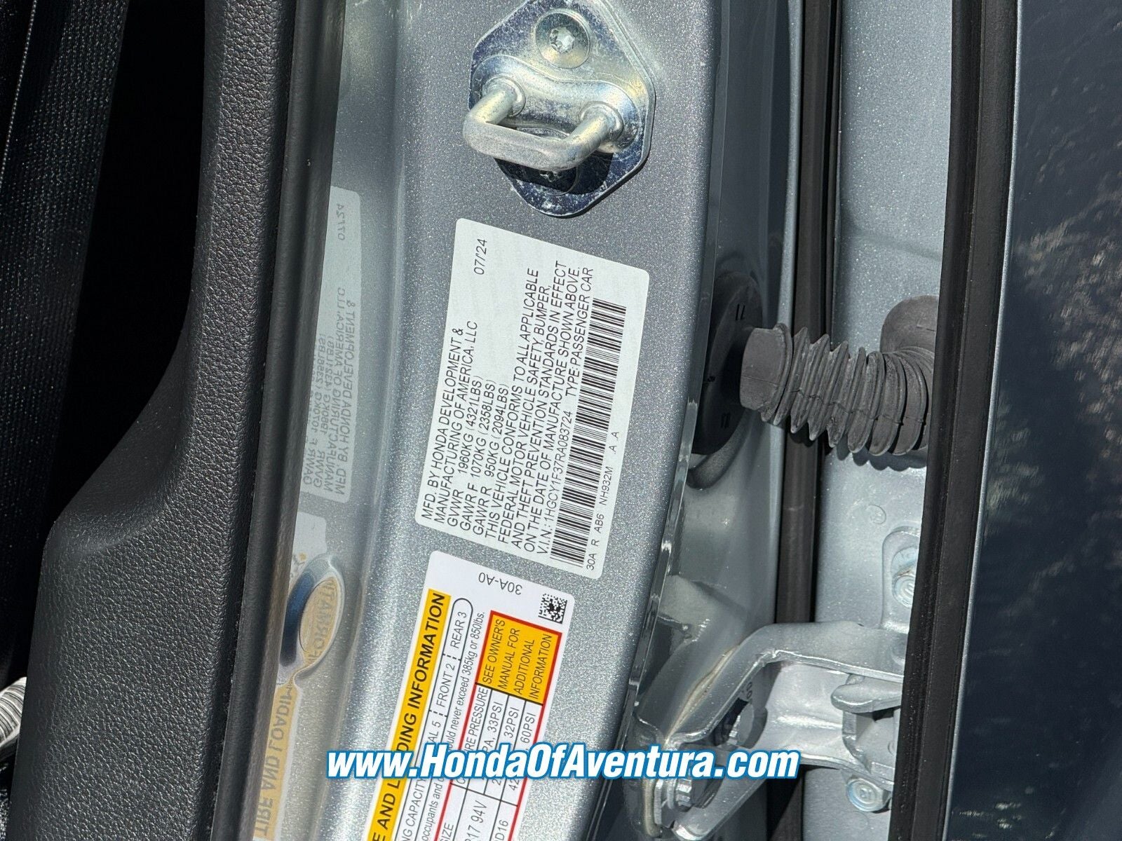 2024 Honda Accord EX