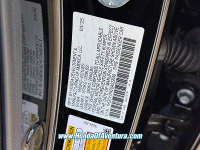 2025 Honda Accord SE