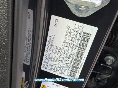 2025 Honda Accord SE