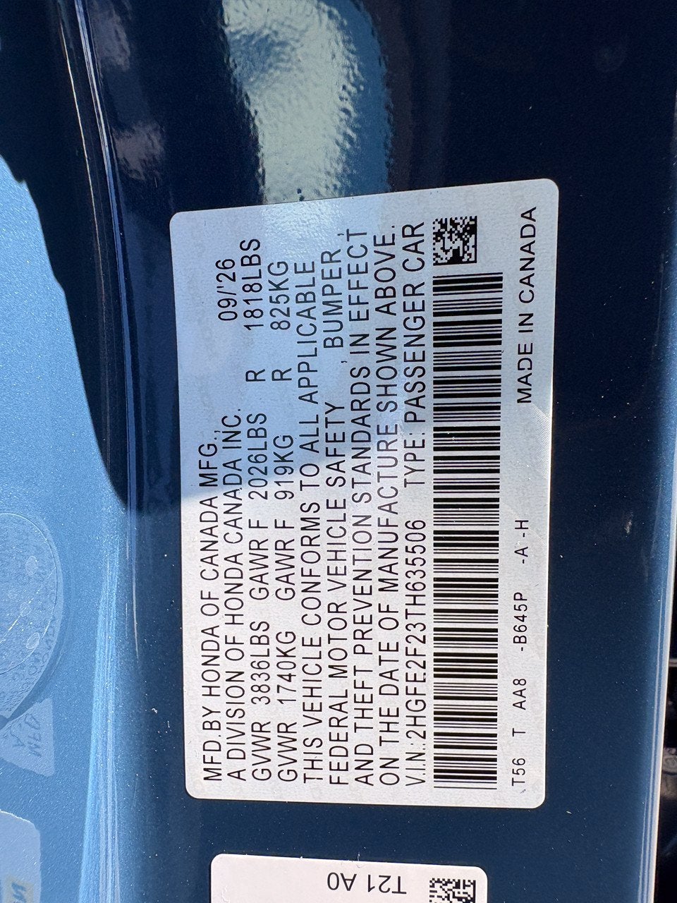 2026 Honda Civic LX