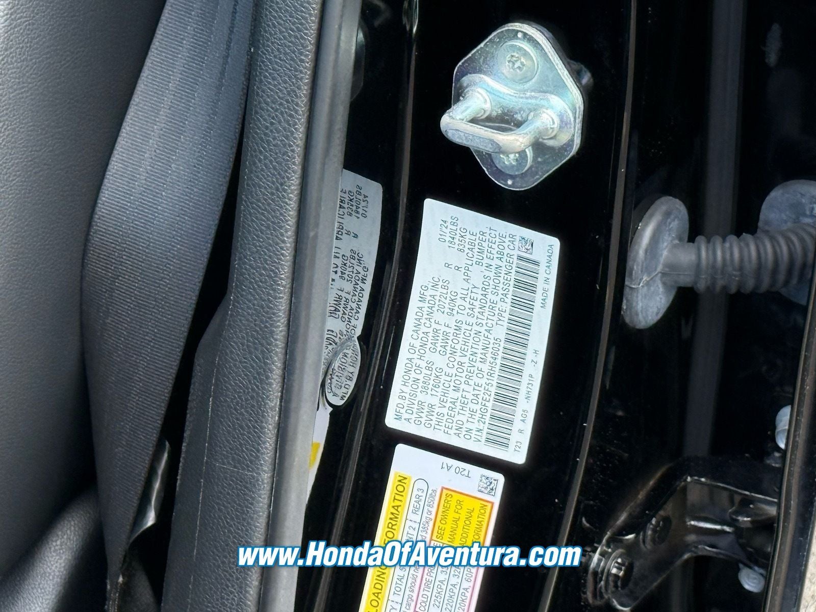 2024 Honda Civic Sport