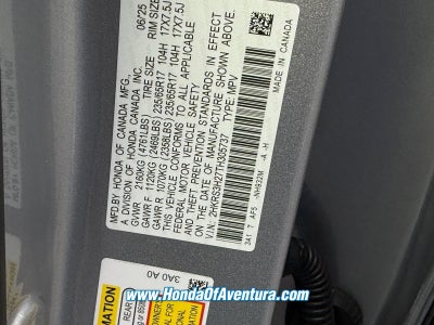 2026 Honda CR-V LX / CERTIFIED