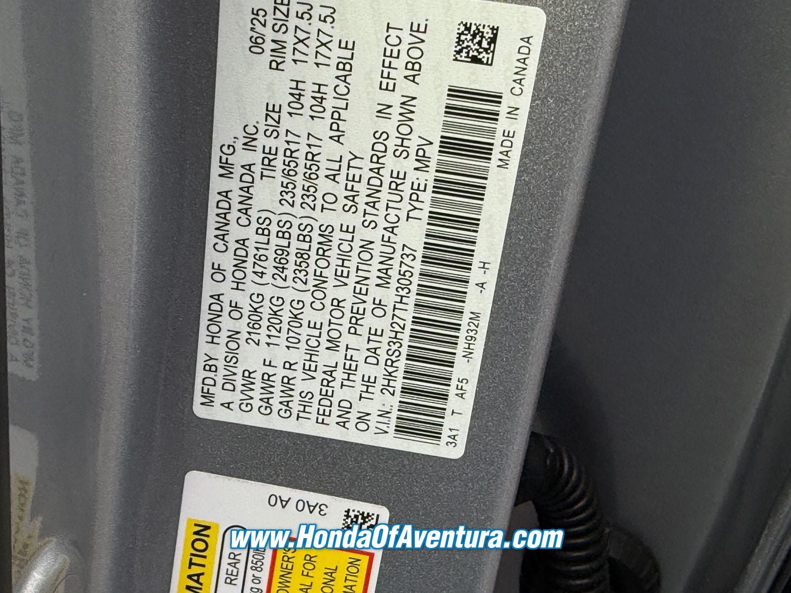2026 Honda CR-V LX / CERTIFIED