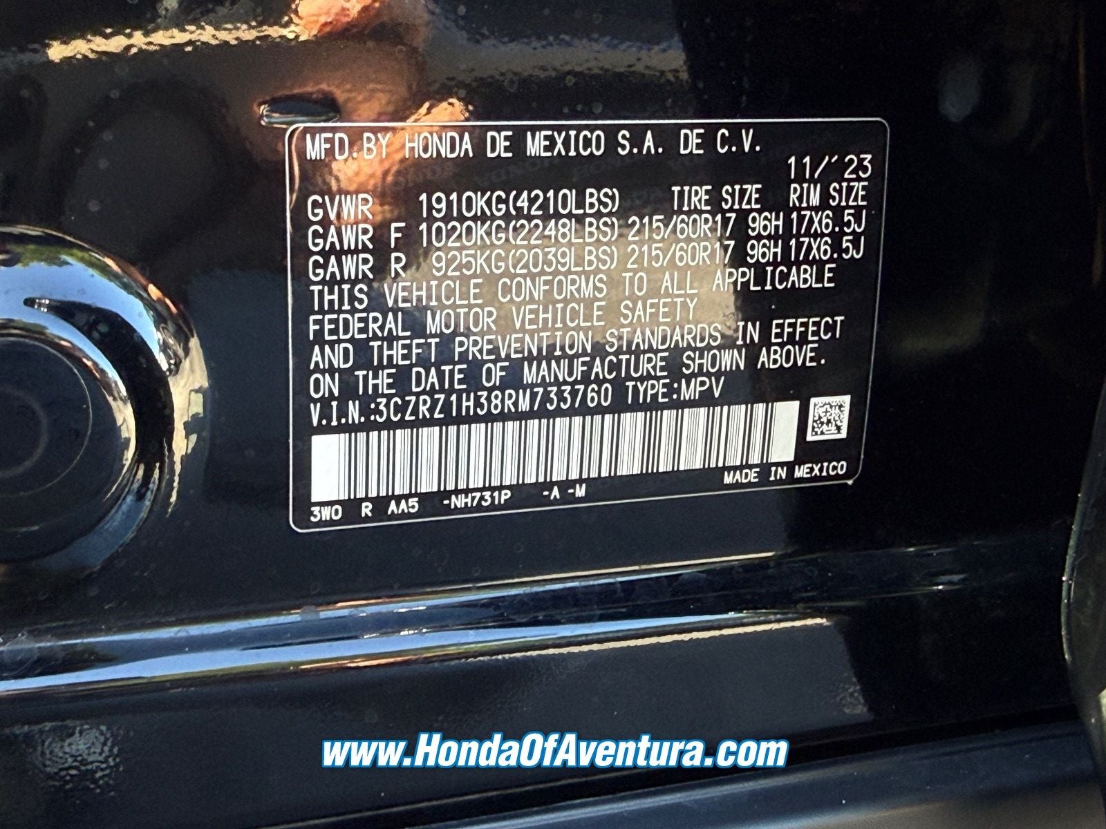 2024 Honda HR-V LX
