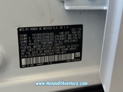 2024 Honda HR-V EX-L