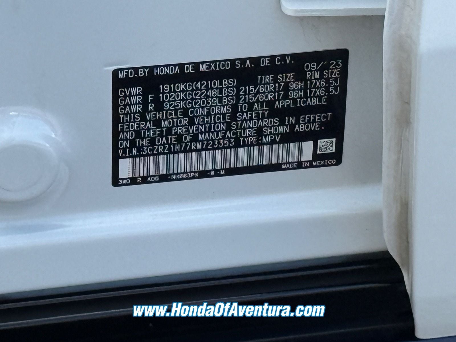 2024 Honda HR-V Base