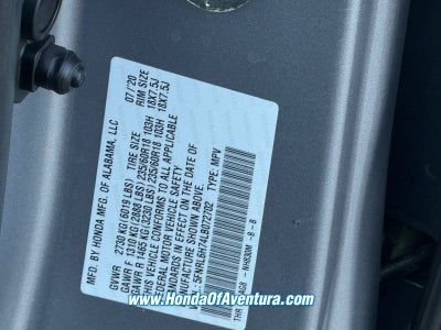2020 Honda Odyssey Base