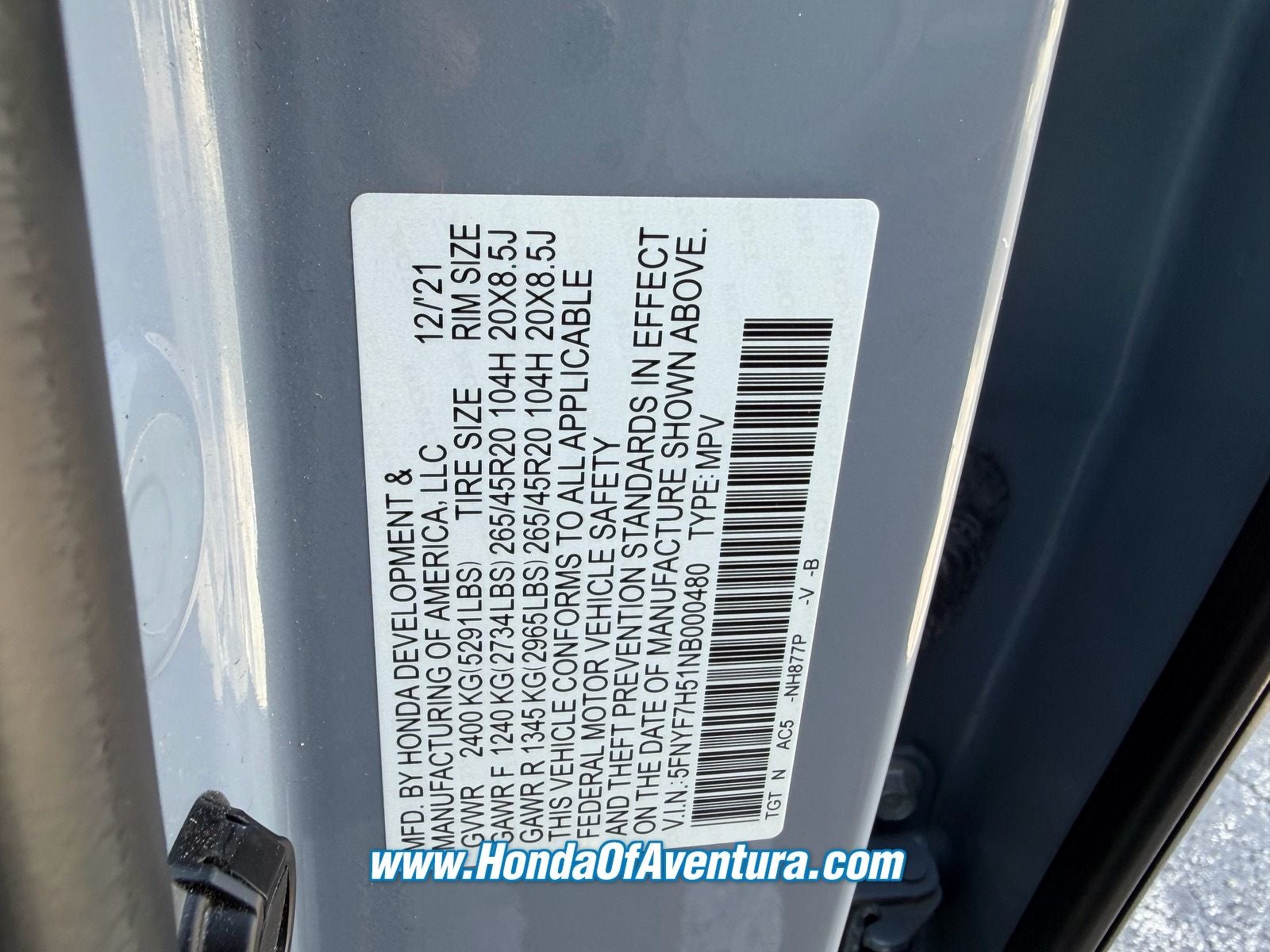 2022 Honda Passport EX-L