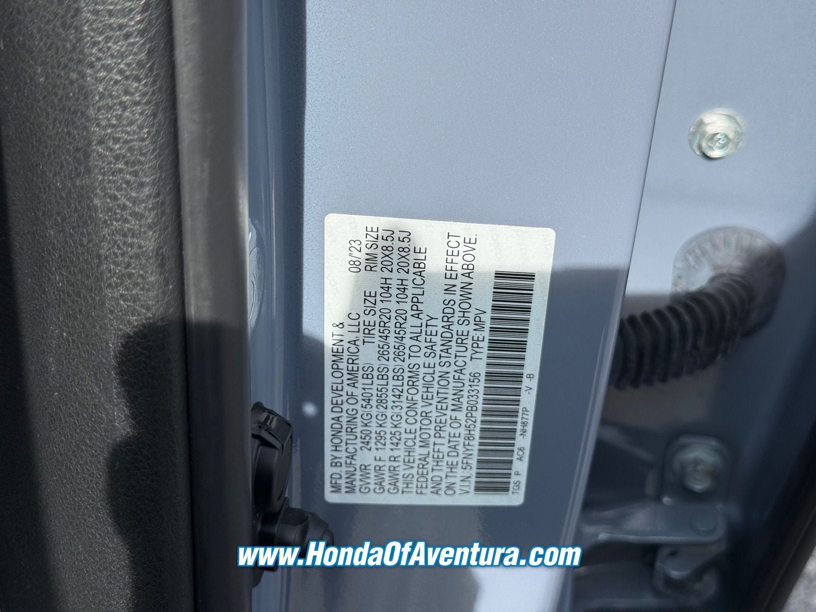 2023 Honda Passport EX-L