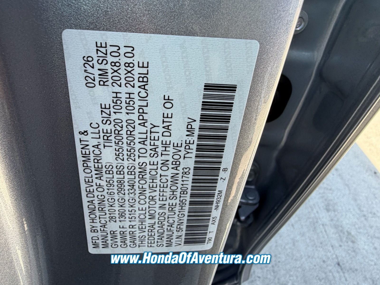 2026 Honda Pilot Black Edition