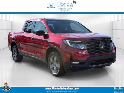 2025 Honda Ridgeline TrailSport / CERTIFIED