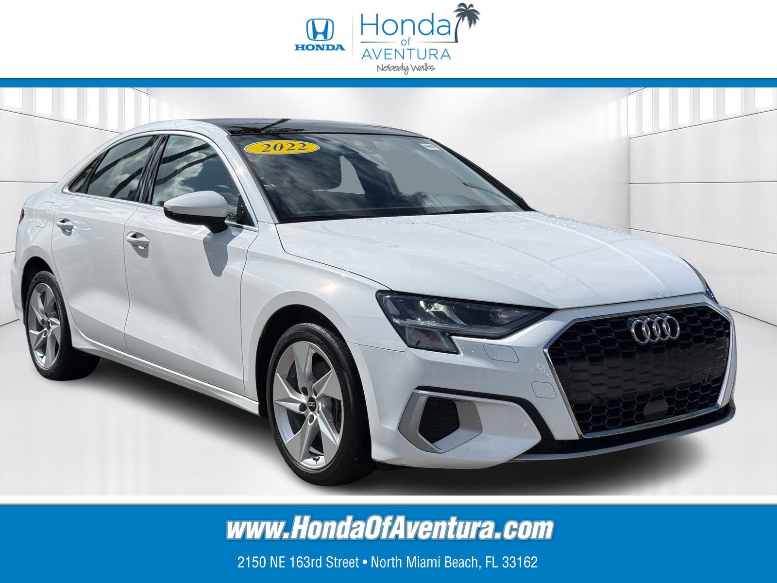 2022 Audi A3 40 Premium FrontTrak