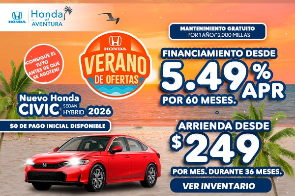 Nuevo Honda Civic 2026