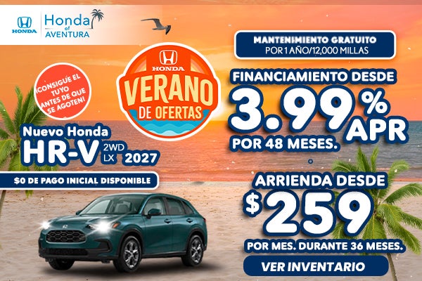 Nuevo Honda HR-V 2027