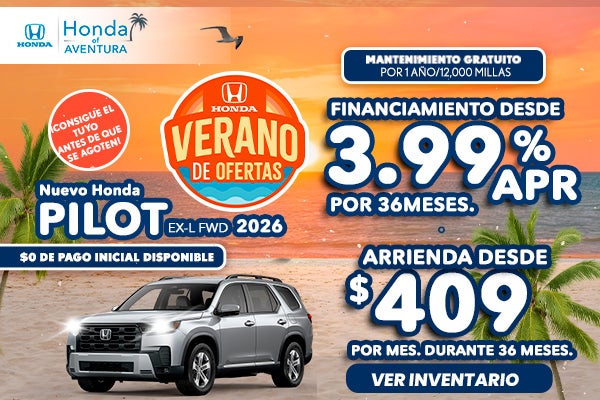 Nuevo Honda Pilot 2026
