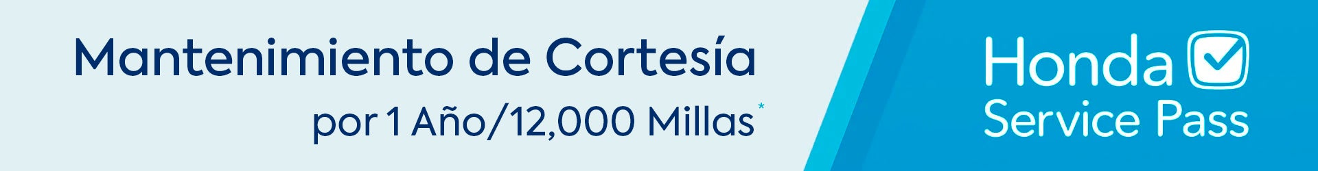 Mantenimiento gratuito por 1 año / 12,000 millas Honda Service Pass | Honda of Aventura ES en North Miami Beach FL
