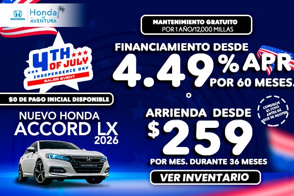 Nuevo Honda Accord 2026