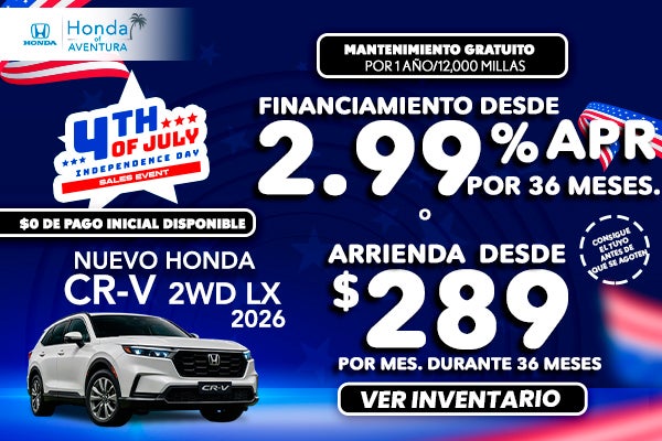 Nuevo Honda CR-V 2026