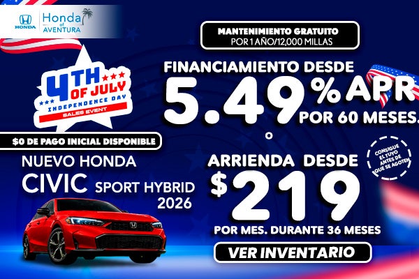 Nuevo Honda Civic 2026