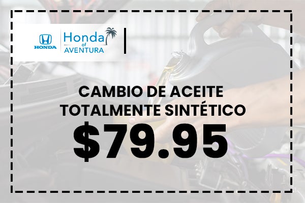 Cambio de Aceite Totalmente Sintético