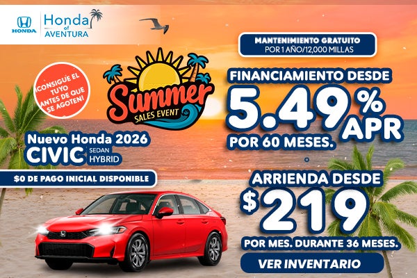 Nuevo Honda Civic 2026
