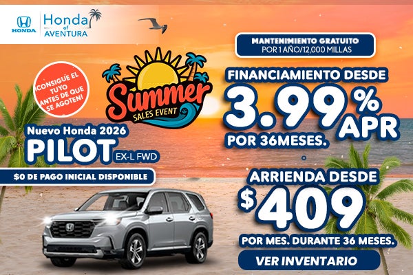 Nuevo Honda Pilot 2026