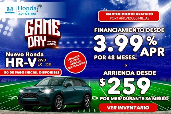 Nuevo Honda HR-V 2027