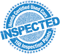 Logo de 150 puntos de inspección de Honda Certified Used Car