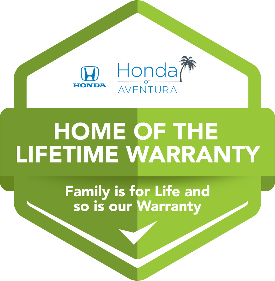 Honda of Aventura ES Lifetime Warranty | Family Is For Life And So Is Our Warranty
